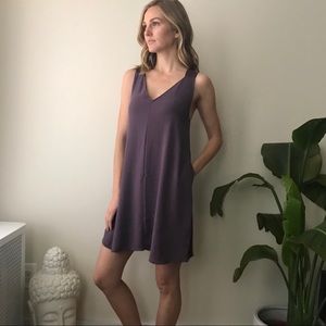 Wilfred Japanese Crepe Dress with Pockets